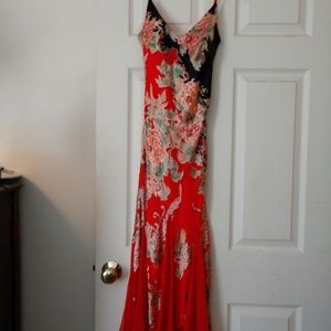 Beautiful pure silk Oriental dress